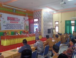 Polres Aceh Selatan Gelar Forum Silahturahmi Kamtibmas Bersama Para Kepala Desa dan Tokoh Agama