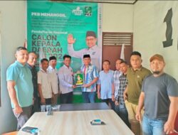 Hendri Yono Kembalikan Berkas Pendaftaran Bacalon Bupati Aceh Selatan ke- PKB