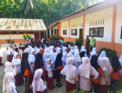 Melalui Saweu Sikula Satlantas Polres Aceh Selatan Bentuk Karakter Anak Tertib berlalu lintas