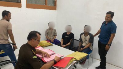 Satres Narkoba Polres Aceh Selatan Lakukan Tahap II Penyerahan Tersangka dan Barang Bukti Tindak Pidana Narkotika