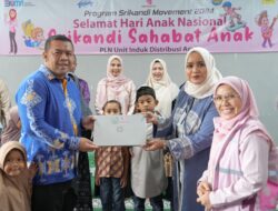 Hari Anak Nasional, Srikandi PLN dan Bunda Paud Aceh Gelar Kegiatan Srikandi Sahabat Anak di UPTD Rumoh Sejahtera Aneuk Nanggroe