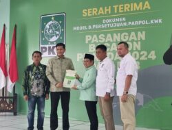 Cak Imin Serahkan B1KWK PKB Untuk Haji Mirwan Dan Baital Mukadis di Pilbup Aceh Selatan 2024